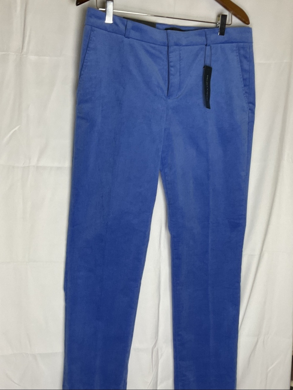 Banana Republic women’s blue Ryan Blue Slim straight fit corduroy pants - Picture 2 of 10